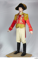  Photos Army man Frech Officier in uniform 1 18th century French soldier Officier a poses whole body 0002.jpg